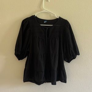 Old Navy Flowy Peasant Top